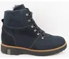 Waldläufer Femme Botte à lacets en cuir bleu 7,5 Voir les images du produit 31