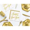20 Servietten 2-lagig 33x33cm Gold, Farbe:gold metallic Produktbild-Vorschau 8