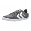 Hummel Slimmer Stadil Low Indoor Sneaker Schuhe grau/weiß Produktbild-Vorschau 14
