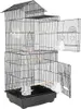 Vogelkäfig mit Ständer Vogelvoliere 4 Futternäpfe für Produktbild-Vorschau 1
