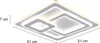 Plafond lampada da soffitto moderna da incasso LED MITA Anteprima dell’immagine prodotto 8