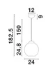 Nova Luce Pendelleuchte MIDORI Produktbild-Vorschau 7
