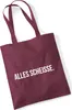 Huuraa Jutebeutel Alles Scheisse Schriftzug 10 Liter Produktbild-Vorschau 1