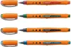 Four orange pens with different colored tips and caps, arranged in a grid. Anteprima dell’immagine prodotto