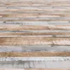 Tischdecke Wachstuch Holz Grau Robust Wasserabweisend Oval Produktbild-Vorschau 5