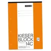 BRUNNEN Kieserblock 14 C Lineatur 20 blanko A4 50 Blatt Produktbild-Vorschau 1