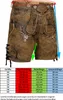 PAULGOS Herren Trachten Lederhose Kurz - HK6 ANTIK - Echtes Produktbild-Vorschau 4
