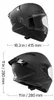 Casque intégral SucceBuy, taille M, casque de moto avec Voir les images du produit 8