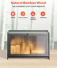 SucceBuy Brotkasten aus Holz – Schwarz, ideal zur Produktbild-Vorschau 3