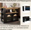 okwish Bartisch 138-193 x 39 x 105cm Moderner ausziehbarer Produktbild-Vorschau 4