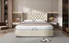 Letto imbottito 140x200 cm con spazio contenitore a Anteprima dell’immagine prodotto 19