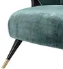Casa Padrino Designer Sessel Ägäisches Grün / Schwarz / Produktbild-Vorschau 6