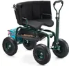 VEVOR Mobiler Gartensitz 810x480x690/770 mm, Gartenrollsitz Produktbild-Vorschau 1