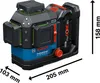Bosch GLL18V-120-33CG Rotationslaser 18V Li-Ion mit Koffer Produktbild-Vorschau 4