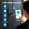 Smartes Türschloss - Elektronisches Schloss - Biometrische Produktbild-Vorschau 3