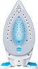 The sole of a Tefal steam iron is shown from a top-down perspective against a white background. Produktbild-Vorschau
