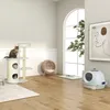 PawHut Kratzbaum, 100 cm, Kletterbaum mit Kratztonne, Produktbild-Vorschau 9