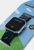 A Minecraft-themed digital watch is displayed on its packaging. Produktbild-Vorschau