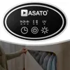 : ASATO Elektrischer Wäschetrockner 600 W faltbar mit Produktbild-Vorschau 15