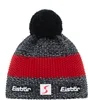Eisbär Styler Pompon SP Beanie Anthracite/Blackmele/Red UNI Produktbild-Vorschau 6