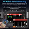 A smartphone is being held up in front of a car's infotainment system. Anteprima dell’immagine prodotto