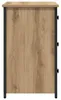 vidaXL Table de chevet Marron 40 x 36 x 60 cm Bois massif Voir les images du produit 7