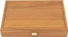 Manopoulos Luxus Backgammon – Türkisfarbener Naturkork – Produktbild-Vorschau 2