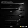 Roxlin Besteckset 30-teilig Standard Design – Edelstahl Produktbild-Vorschau 3