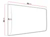 Panneau mural capitonné 50x30 PAG – rose Voir les images du produit 8