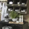 2tlg. Salz- und Pfeffermühle SPICY weiß moderne Produktbild-Vorschau 3