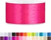 Satinband 38mm Pink - 25 Meter Rolle Geschenk- & Produktbild-Vorschau 1