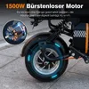 Elektroroller 701, 2140x725x1340mm, 2-Sitzer, 45 Km/h, Produktbild-Vorschau 4