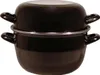 Padella per cozze 24 cm Smalto nero Anteprima dell’immagine prodotto 4