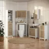 Toilettenschrank Vicco Looma Weiß/Eiche 70 x 180 cm mit 2 Produktbild-Vorschau 6