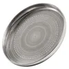 Metall Kerzentablett Silber rund im Orient Design - 34 cm - Produktbild-Vorschau 6