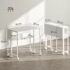HOMCOM Schreibtisch Klappbar Kleiner 80 cm Produktbild-Vorschau 3