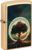 Zapalova? Zippo Tree of Life Strom života zlatý s barevným Náhled obrázku produktu 2