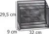 Zeller Present 18176, Metall, Anthrazit, Rechteck, 320 mm, Produktbild-Vorschau 3