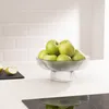 Navaris Frucht Schüssel aus Glas - Glasschüssel für Früchte Produktbild-Vorschau 2