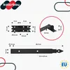 KOTARBAU® Ladenband 500 mm 2 St. mit Kloben Torband Türband Produktbild-Vorschau 7