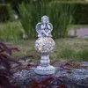 LED Solar Gartenfigur Grabdeko Engel - 1 warmweiße LED - H: Produktbild-Vorschau 4