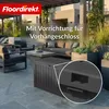 Floordirekt Gartenbox Holz-Optik wetterfeste Kissenbox 270L Produktbild-Vorschau 8