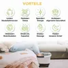 CALMENTA® Bain de pieds XXL 12L avec massage Shiatsu, Voir les images du produit 2