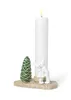 Kähler Christmas Tales Christmas Kiss H11.5 weiss Produktbild-Vorschau 5