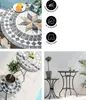 Dehner Mosaiktisch Diana, mediterraner Gartentisch, Ø 90 Produktbild-Vorschau 2