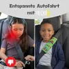 1x HECKBO Kinder Auto Gurtpolster Gurtschutz mit Monster Produktbild-Vorschau 4