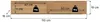 Regal "Borga" in Artisan Eiche Wandregal 110 cm Produktbild-Vorschau 7