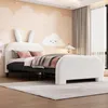 MODFU Kinderbett Polsterbett 90×200 cm mit Lattenrost und Produktbild-Vorschau 3