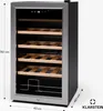 Klarstein Weinkühlschrank,1 Zone Getränkekühlschrank, Produktbild-Vorschau 8