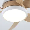 Parrot Uncle Ventilateur Plafonnier LED, 107cm, Blanc/Bois, Voir les images du produit 9